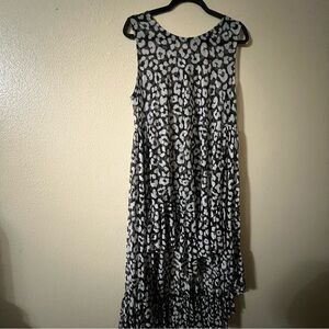 Zadie B’s Aurora Mesh Smock Leopard